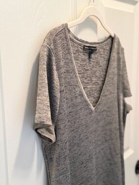 Women’s metallic shirt